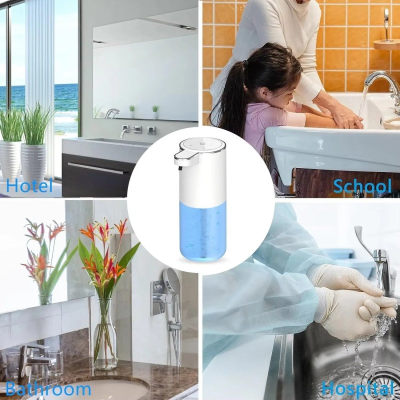 P11S Touchless Soap Dispenser 400ml USB Rechargeable